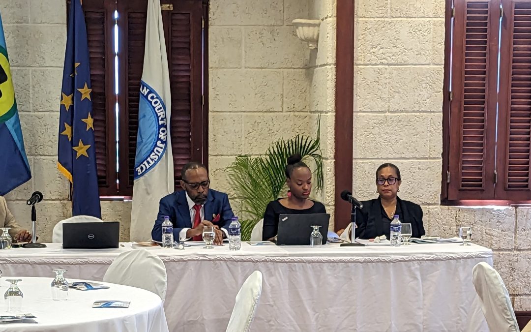 Judicial Officers in Barbados Participate in Sensitisation Sessions on the CCJ’s Original Jurisdiction